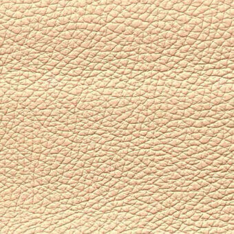 Light beige pebbled leather texture with subtle tonal variations and a matte finish, displaying a dense, irregular grain pattern.